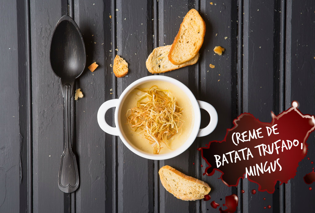 Creme de batata trufado - Rafael Medeiros